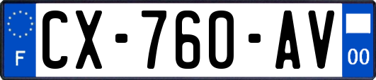 CX-760-AV