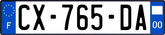 CX-765-DA