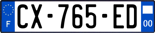 CX-765-ED