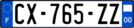 CX-765-ZZ