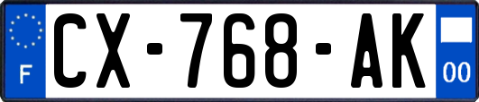 CX-768-AK