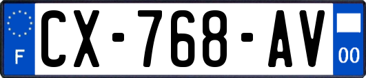 CX-768-AV