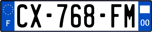 CX-768-FM