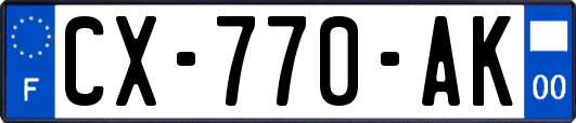 CX-770-AK