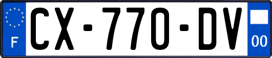 CX-770-DV