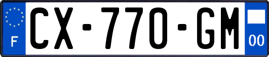 CX-770-GM