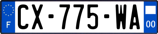 CX-775-WA