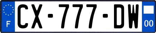 CX-777-DW