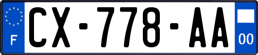 CX-778-AA