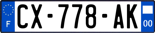 CX-778-AK