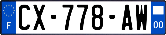 CX-778-AW