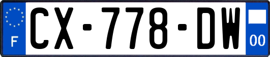 CX-778-DW