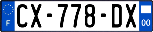 CX-778-DX