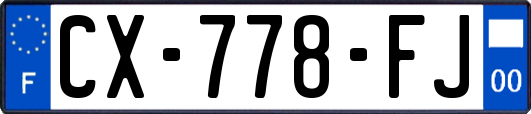 CX-778-FJ