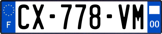 CX-778-VM