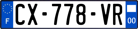 CX-778-VR