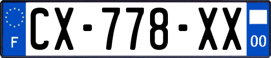 CX-778-XX