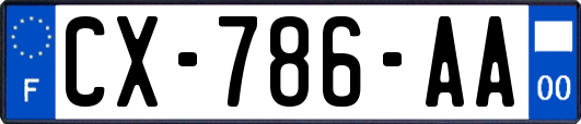 CX-786-AA