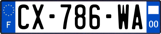 CX-786-WA