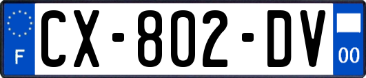 CX-802-DV