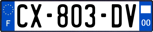 CX-803-DV