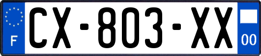 CX-803-XX