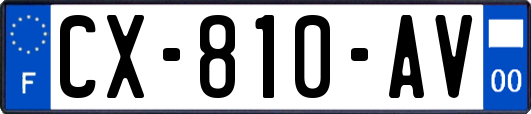 CX-810-AV