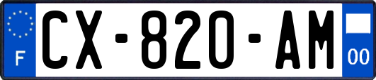 CX-820-AM