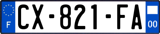 CX-821-FA