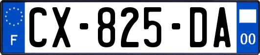 CX-825-DA