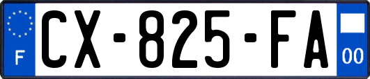 CX-825-FA