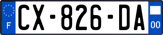 CX-826-DA
