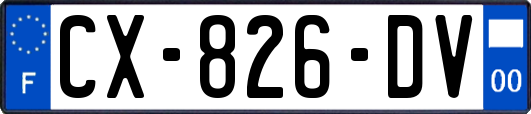 CX-826-DV