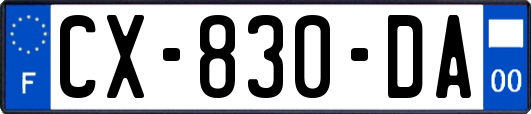 CX-830-DA