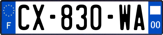 CX-830-WA