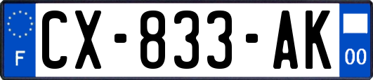 CX-833-AK