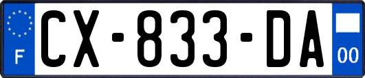 CX-833-DA