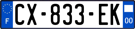 CX-833-EK