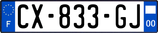 CX-833-GJ