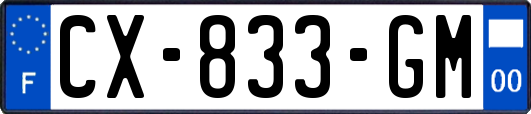 CX-833-GM