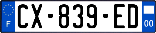 CX-839-ED