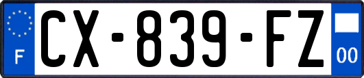 CX-839-FZ