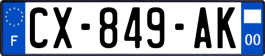 CX-849-AK