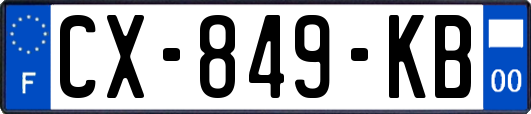 CX-849-KB