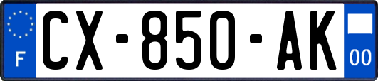 CX-850-AK