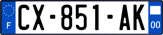 CX-851-AK