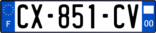 CX-851-CV