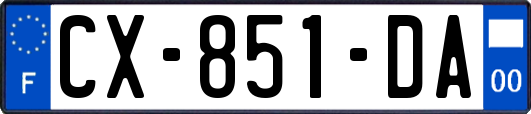 CX-851-DA