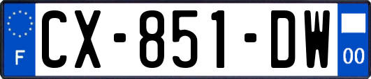 CX-851-DW