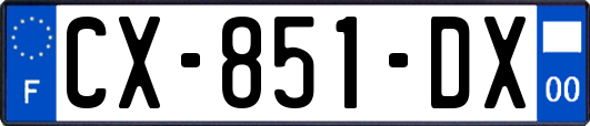 CX-851-DX